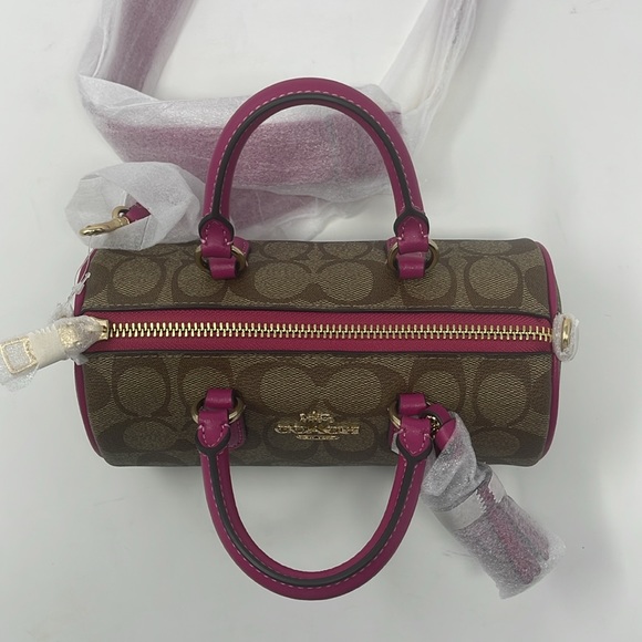 Coach Lacey Crossbody In Signature Canvas - Picture 7 of 9